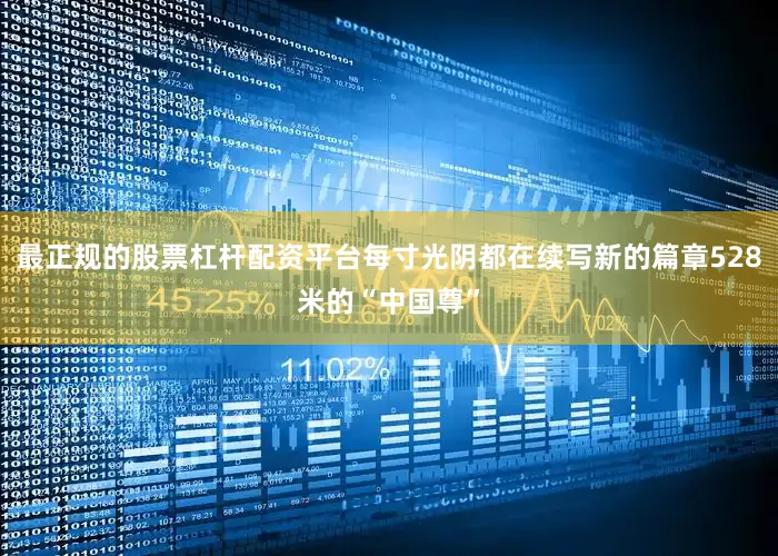 最正规的股票杠杆配资平台每寸光阴都在续写新的篇章528米的“中国尊”