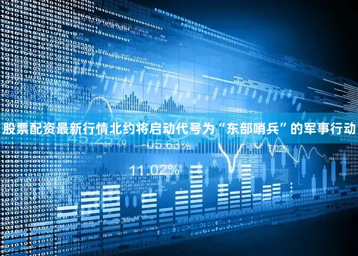股票配资最新行情北约将启动代号为“东部哨兵”的军事行动